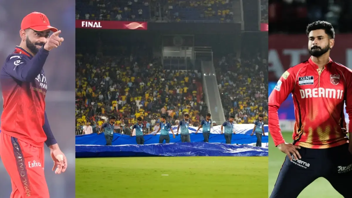 As Virat Kohli's RCB And Shreyas Iyer's Punjab Kings Eye Their Maiden Title, Here's What Happens If Reserve Day For IPL 2025 Final Is Washed Out Royal Challengers Bengaluru take on Punjab Kings in the IPL 2025 Qualifier