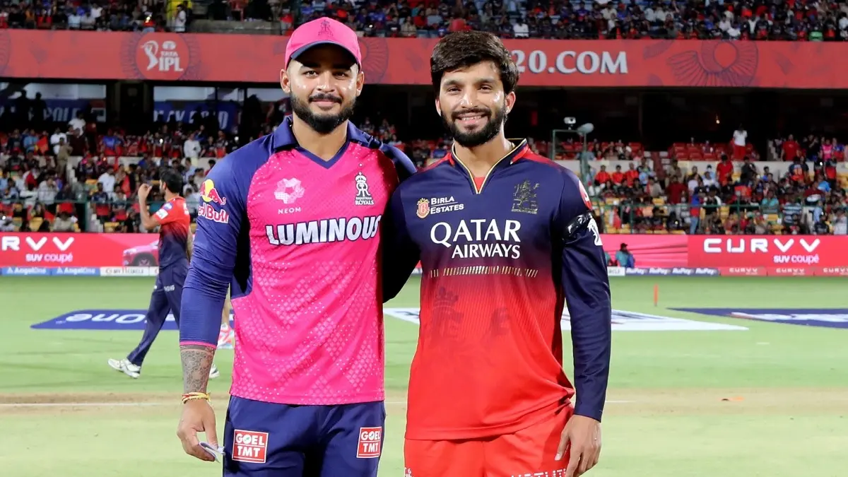 RR Won the toss and have elected to bowl first