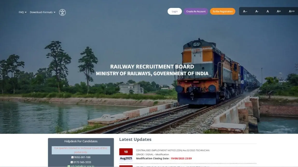 RRB NTPC CBT 1 Graduate Result 2025 Soon at rrbcdg.gov.in, Know How to Check RRB NTPC CBT 1 Result 2025