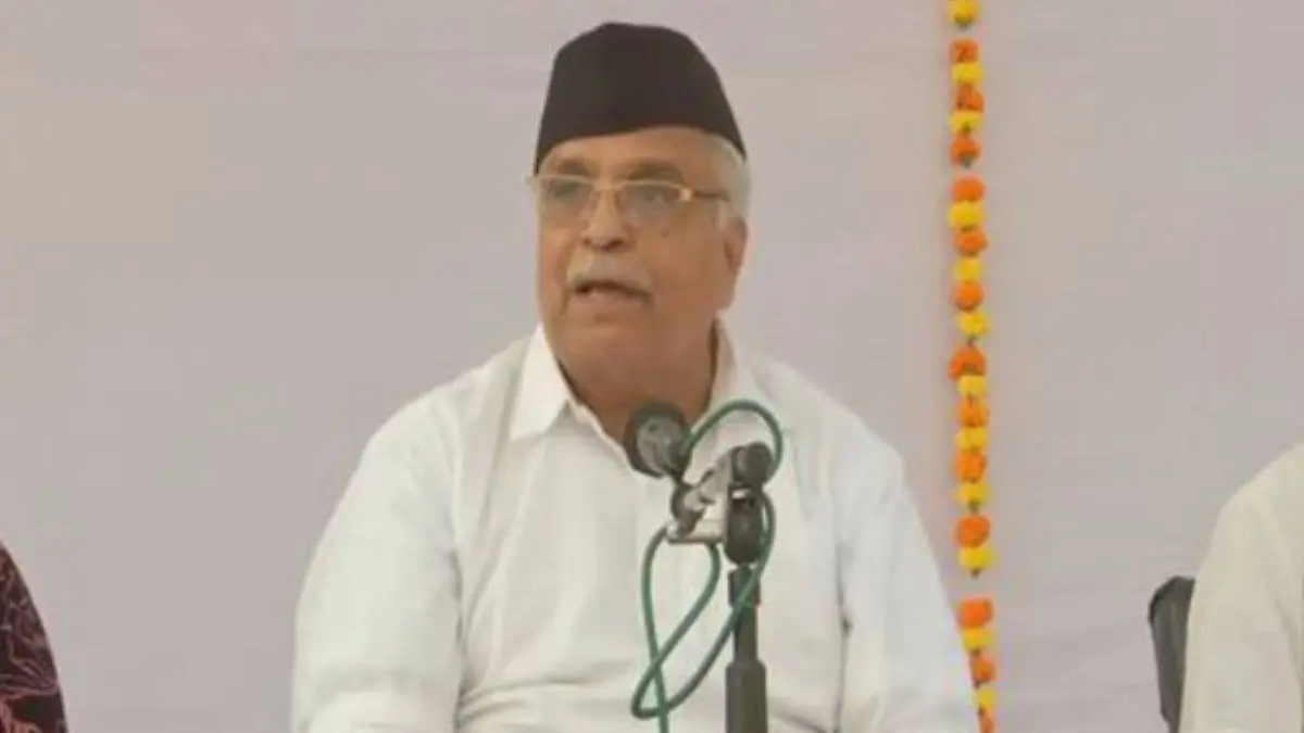 औरंगजेब की कब्र का मामला अनावश्यक रूप से उठाया जा रहा है: आरएसएस नेता सुरेश जोशी rss leader suresh joshi