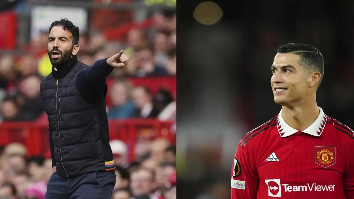 Ruben Amorim Breaks Silence On Cristiano Ronaldo's Manchester United Criticism: 'We Made A Lot Of Mistakes In The Past...' Ruben Amorim and Cristiano Ronaldo