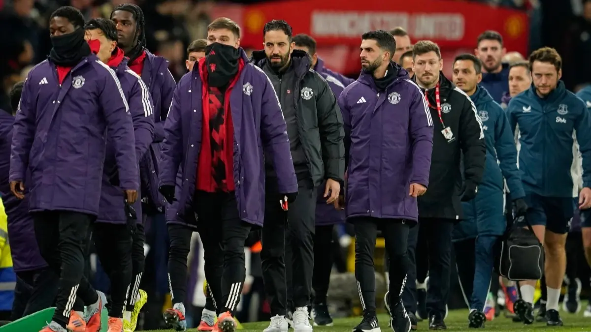 'We Are Not There': Ruben Amorim Tears Into Red Devils After Manchester United's Shocking Loss To Everton In The Theatre of Dreams Ruben Amorim during Manchester United vs Everton clash