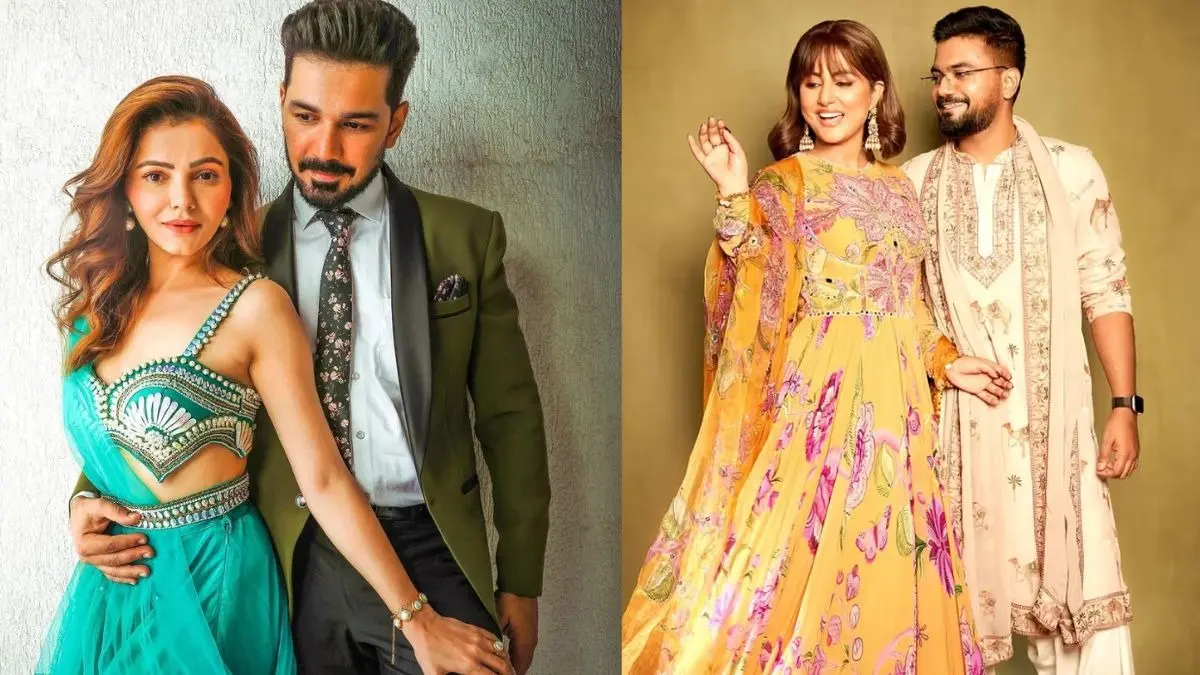 Rubina dilaik Abhinav Shukla Hina khan Rocky jaiswal