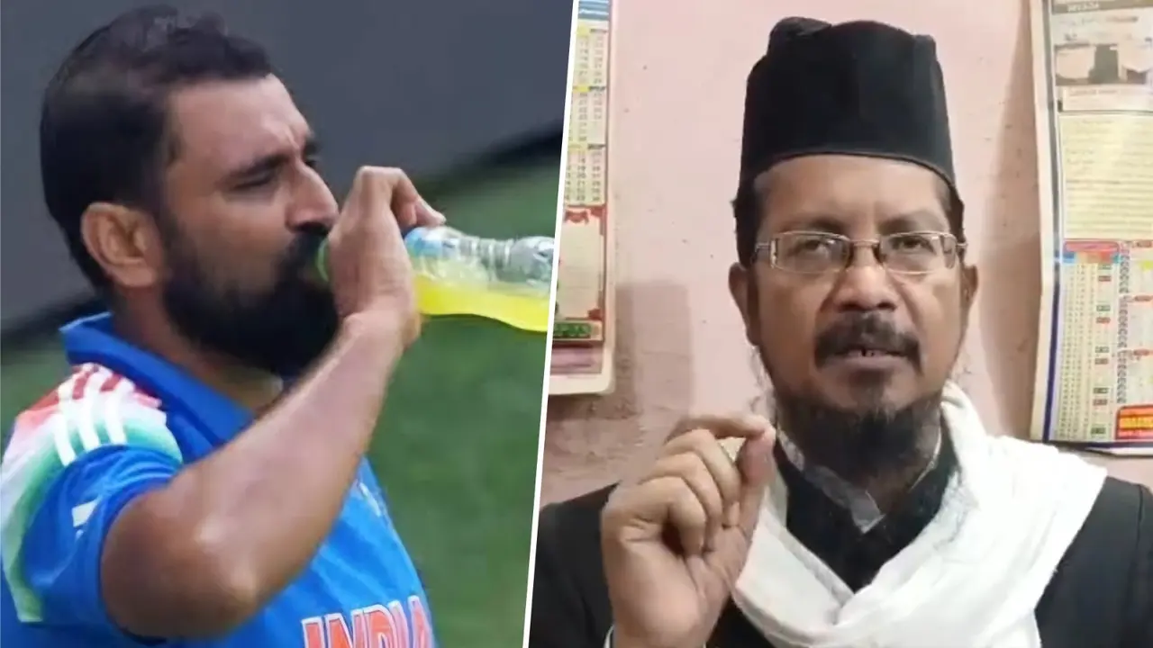ruckus over mohammed shami energy drinks during ramzan Shahabuddin Razvi called Criminal