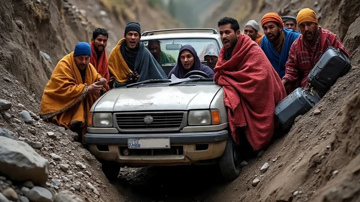 Rudraprayag road accident