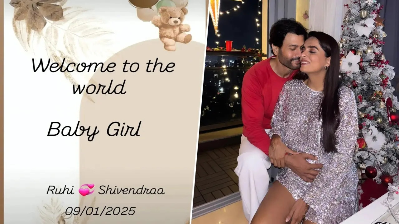 Kundali Bhagya Actress Ruhi Chaturvedi Welcomes Baby Girl With Choti Sarrdaarni Fame Shivendraa Om Saainiyol Ruhi Chaturvedi welcomes baby girl