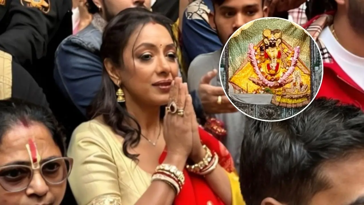 Rupali Ganguly In Vrindavan