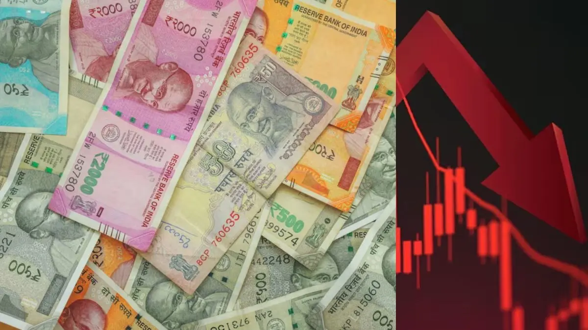 Rupee touches fresh low, inches towards 90