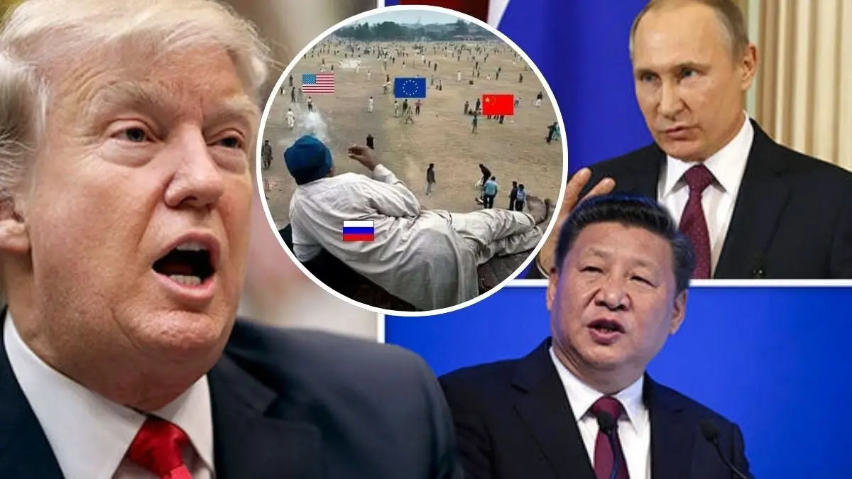 Russia Mocks US, China, and EU Over Tariff War with Hilarious Meme