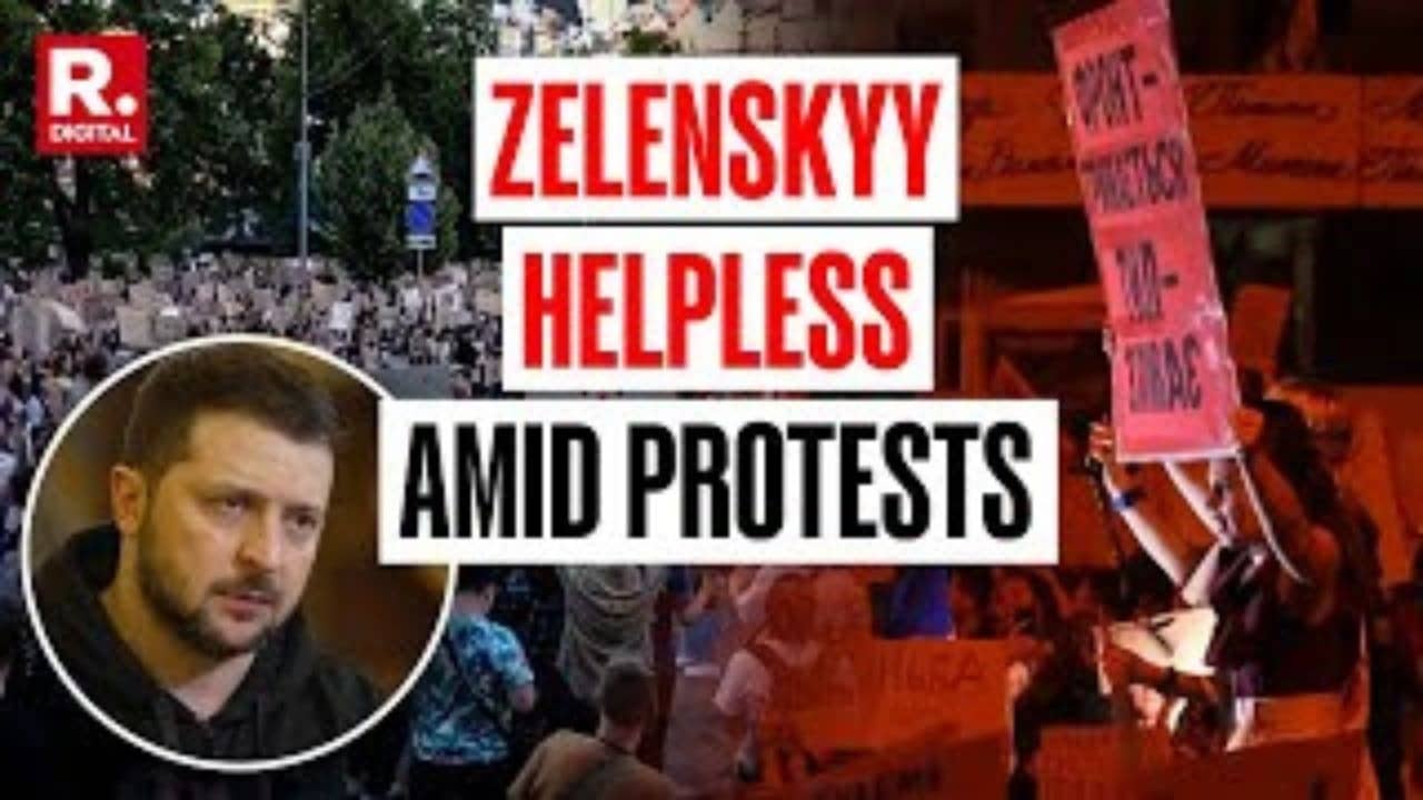 Zelenskyy Vows Reform Amidst Ukrainian Anti-Corruption Protests