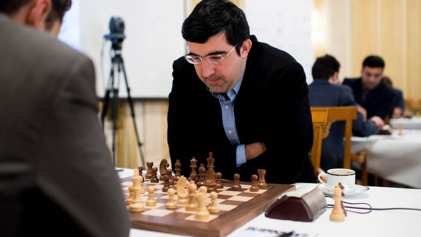 Russian Chess Grandmaster Vladmir Kramnik