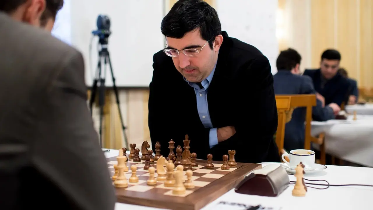 Russian Chess Grandmaster Vladmir Kramnik