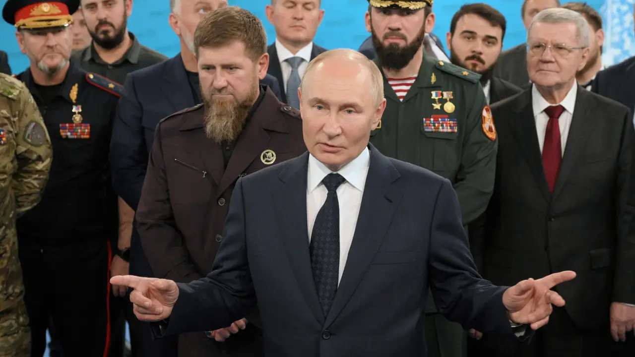 Putin Makes Surprise Trip to Chechnya Amid Ukraine's Cross-Border Incursion Russian President Vladimir Putin