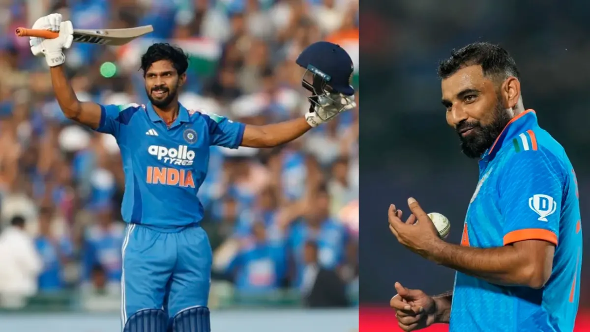 Ruturaj Gaikwad and Mohammed Shami