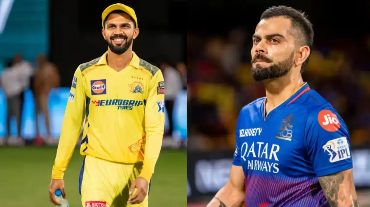 Ruturaj Gaikwad and Virat Kohli