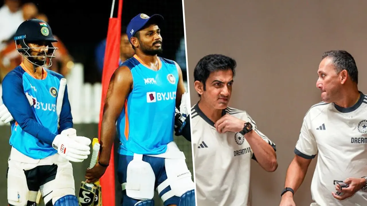 Ruturaj Gaikwad-Sanju Samson and Gautam Gambhir-Ajit agarkar