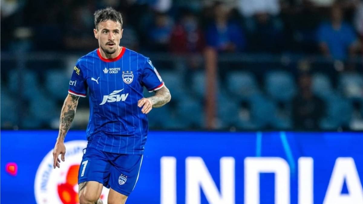 Ryan Williams in action for Bengaluru FC
