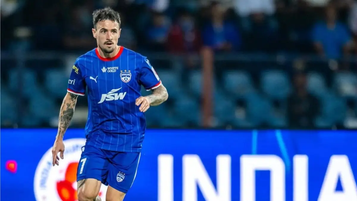 Ryan Williams in action for Bengaluru FC