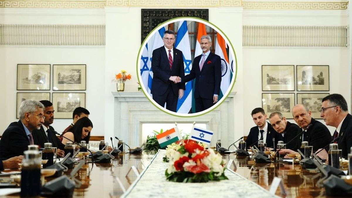 S. Jaishankar and Gideon Sa'ar