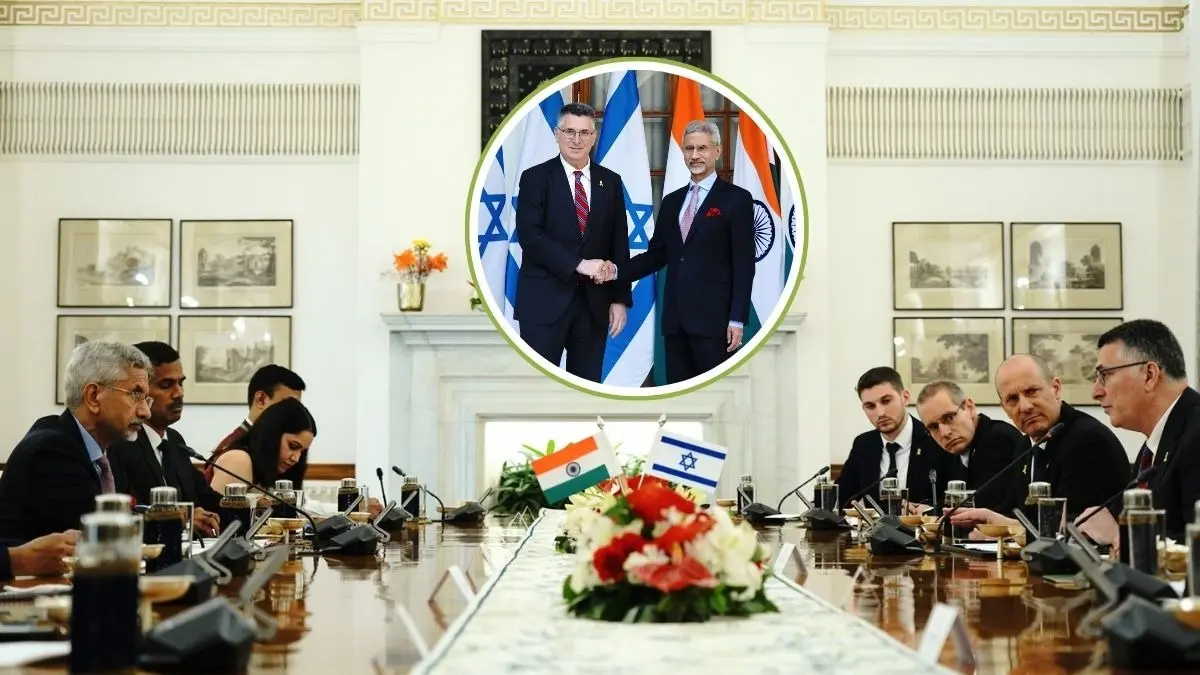 S. Jaishankar and Gideon Sa'ar