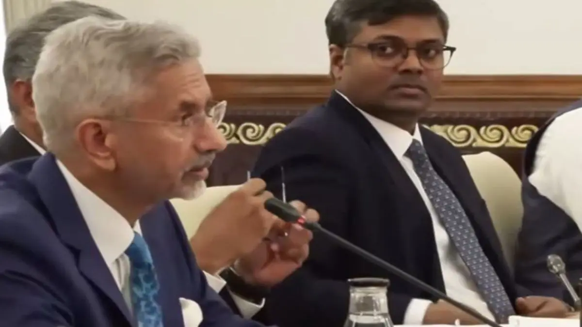 S Jaishankar during bilateral meeting with Canadian foreign minister Anita Anand
