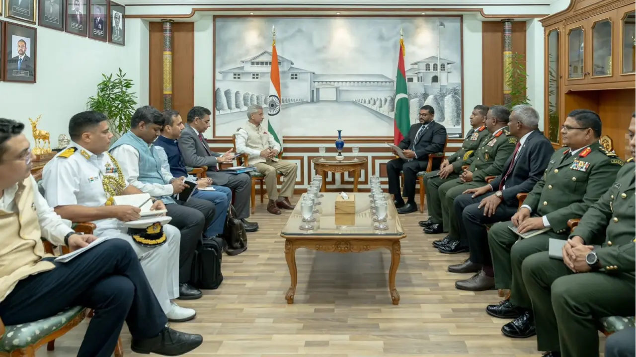 S Jaishankar Met Maldives Defence Minister
