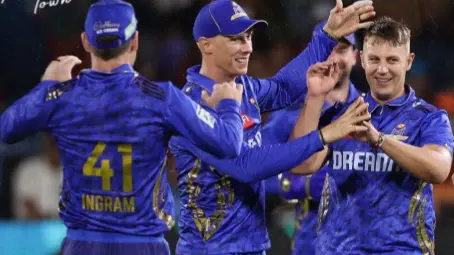 sa20 Sunrisers Eastern Cape vs MI Cape Town match highlights