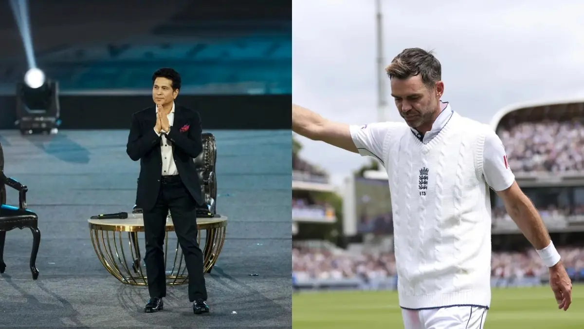 India-England Series Gets A Makeover, Pataudi Trophy Renamed As Tendulkar-Anderson Trophy Sachin Tendulkar and James Anderson