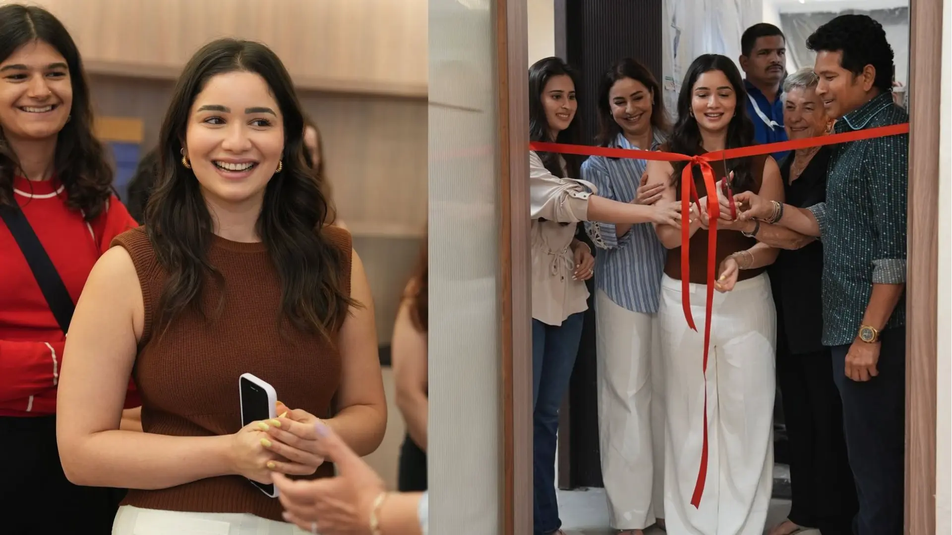 sachin tendulkar proud moment as daughter sara tendulkar open pilates studio would be Bhabhi saaniya chandok reaction