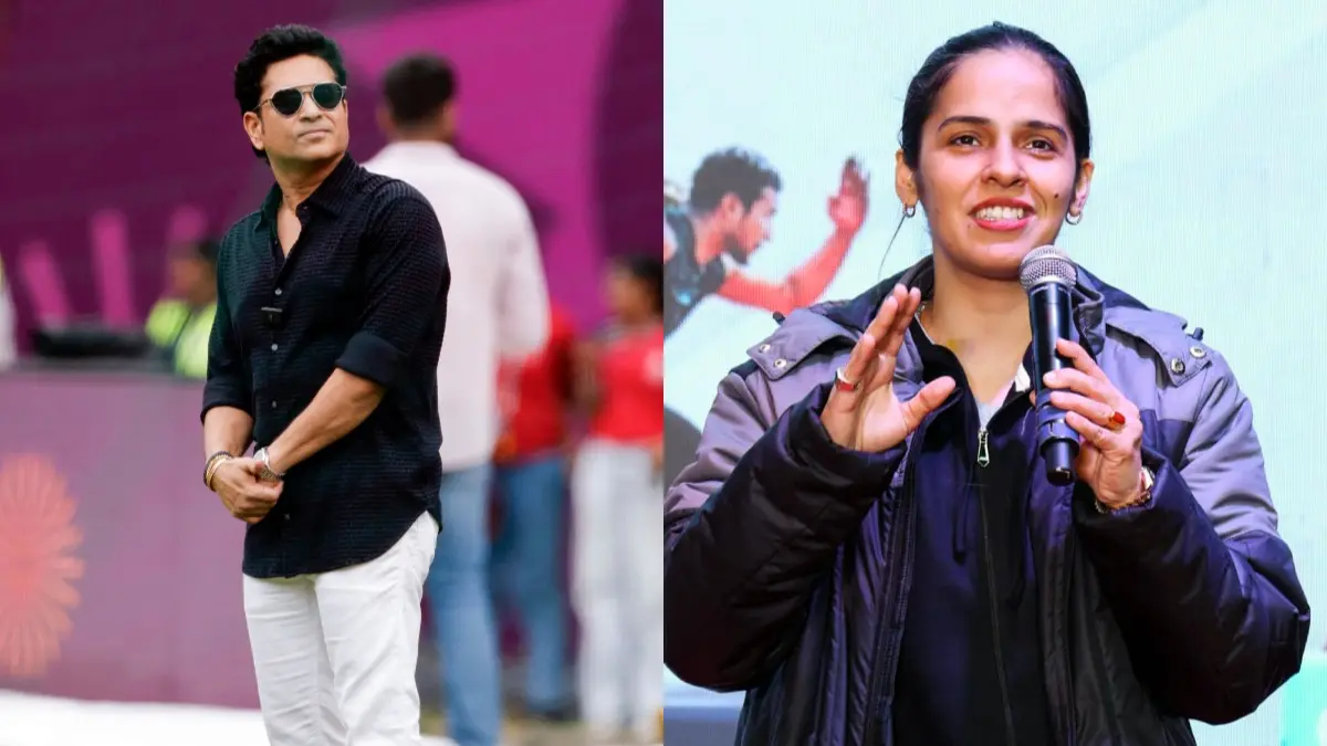 Sachin Tendulkar, Saina Nehwal