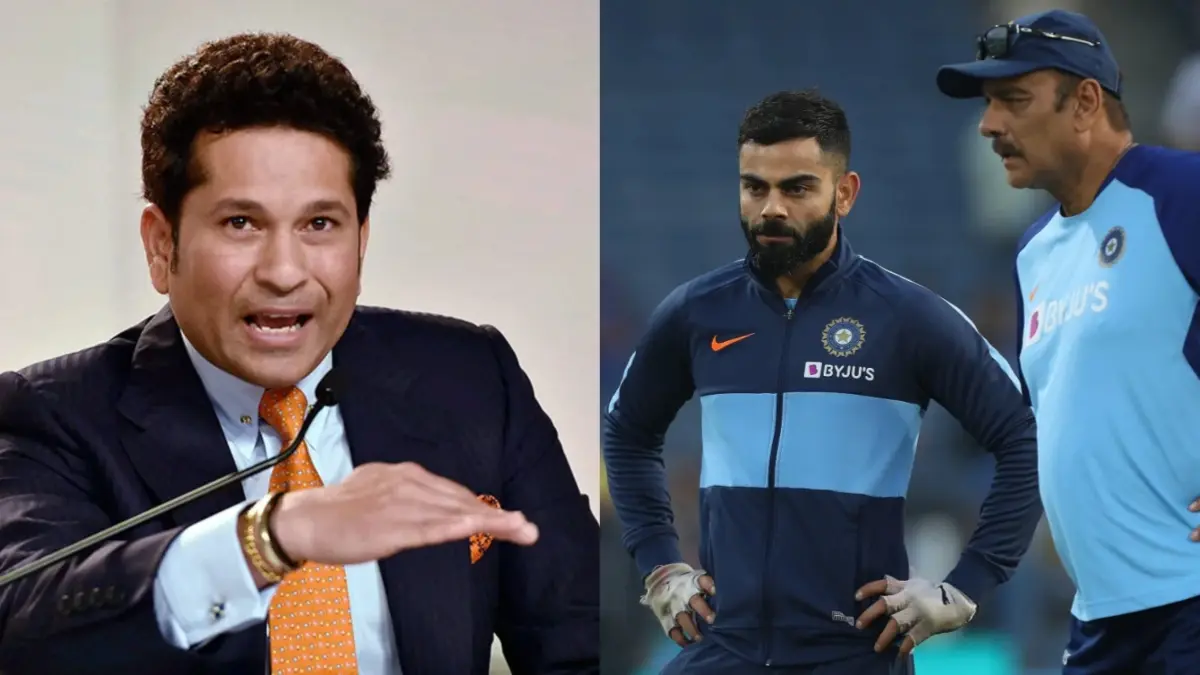'He Rewired How India Played Cricket': Ex-India Head Coach Ravi Shastri Puts And End To The Sachin Tendulkar Vs Virat Kohli Debate Sachin Tendulkar, Virat Kohli and Ravi Shastri