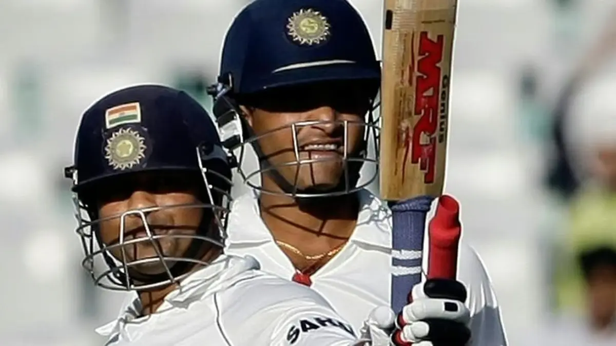 Sachin Tendulkar, Sourav Ganguly's Light-Hearted Banter Over Team India's Headingley Heroics Sends Internet Into Nostalgia Sachin Tendulkar with Sourav Ganguly during a Test match