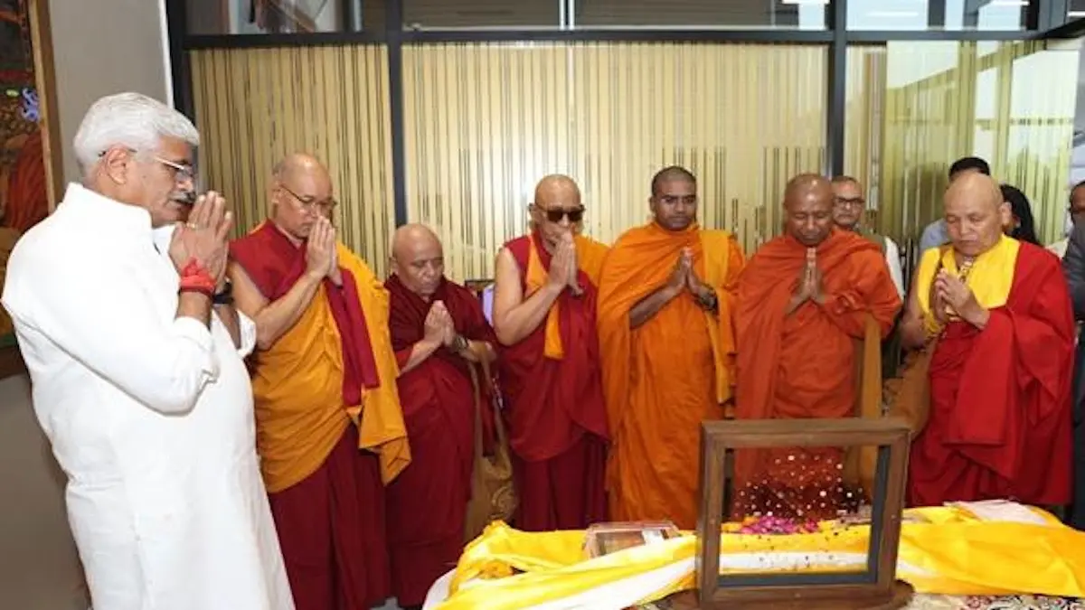 Sacred Piprahwa relics of Lord Buddha