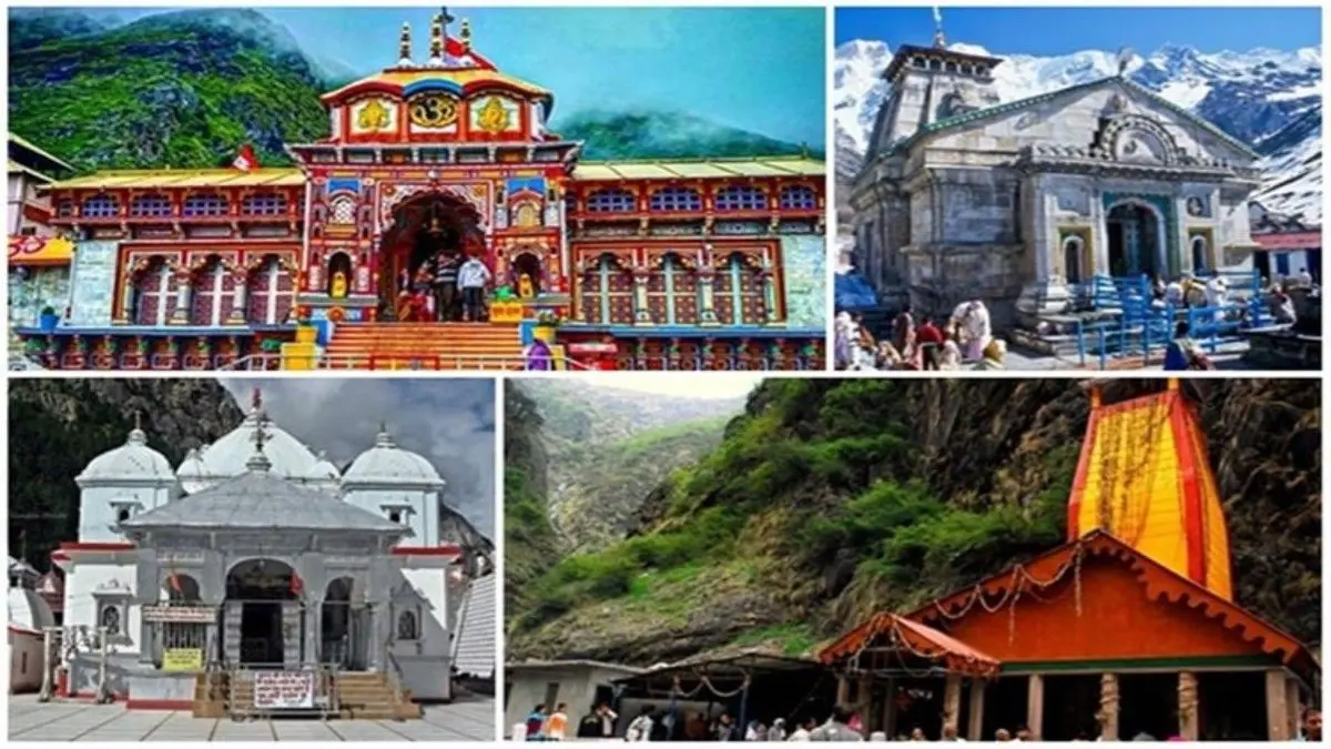 Char Dham Yatra Begins with Huge Pilgrim Turnout as Gangotri, Yamunotri Shrines Open on Akshay Tritiya