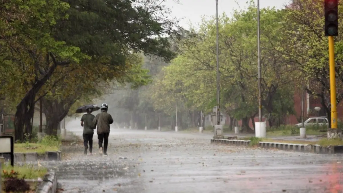 Rain Bring Sudden Relief to Chandigarh After Scorching Heat
