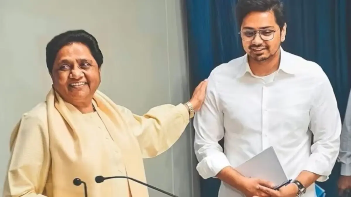 Mayawati Forgives Nephew Akash Anand, Reinstates Him After Public Apology