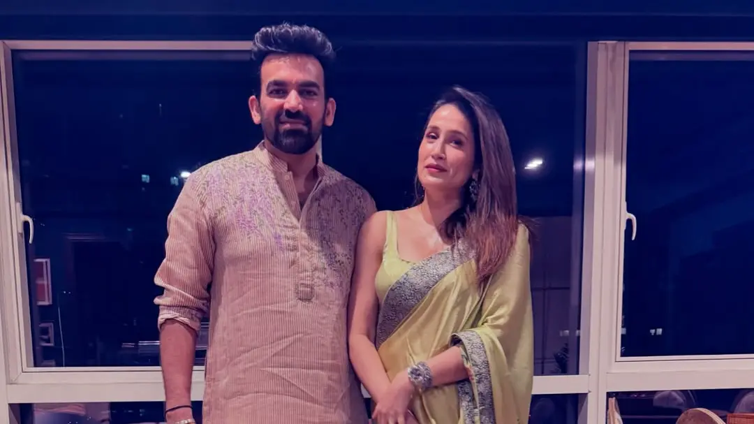 Sagrika Ghatge and Zaheer Khan