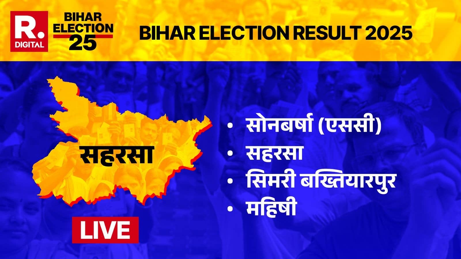 Saharsa, Sonbarsha, Simri, Mahisi