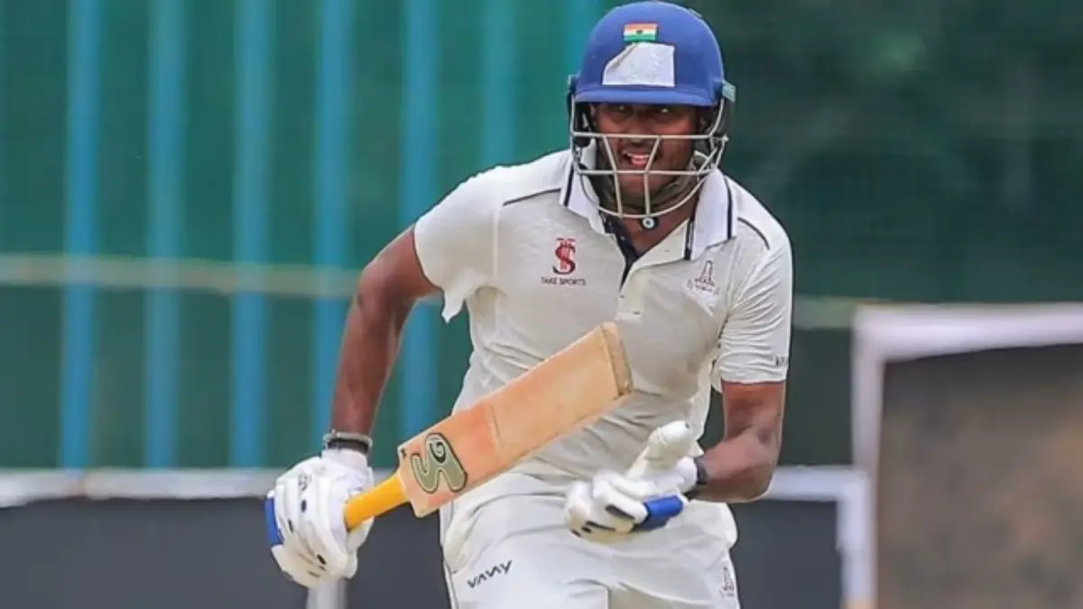 'Be Patient And Play Long': Sai Sudarshan Reveals His Blueprint For Tests vs England Sai Sudarshan during a domestic game