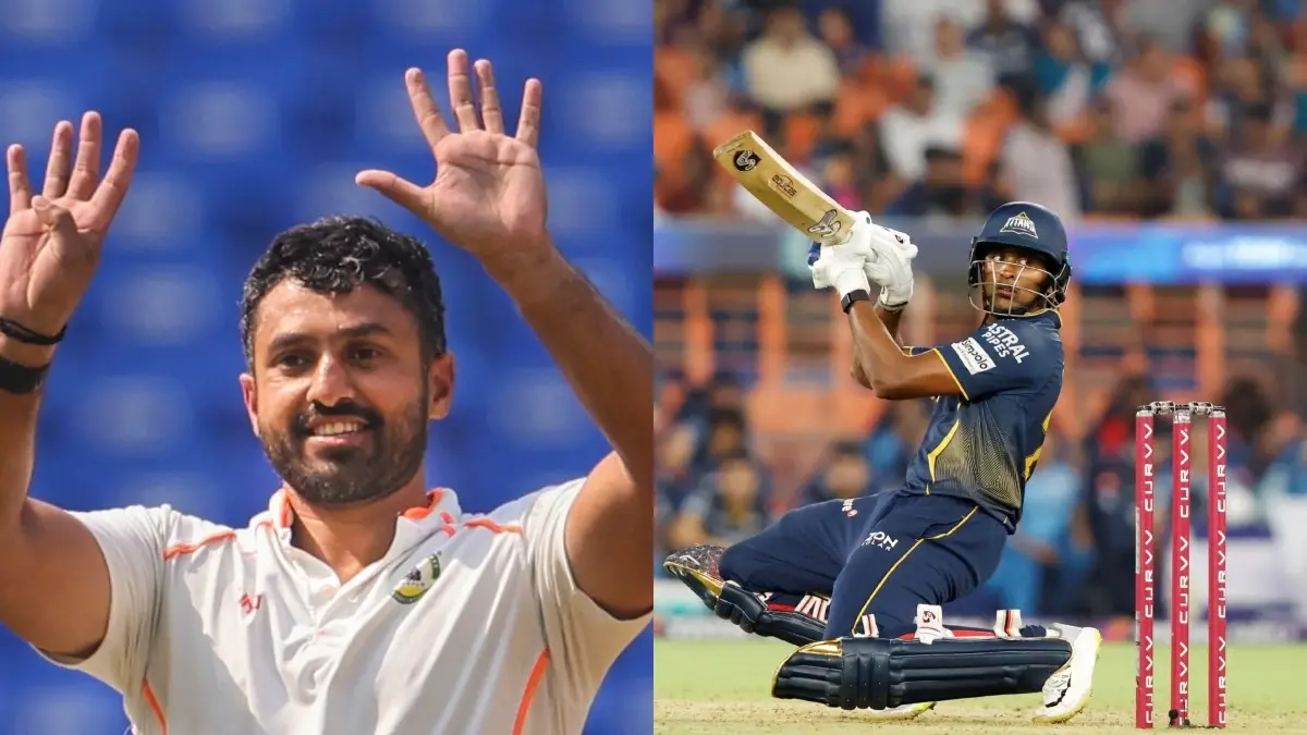 Sai Sudharsan and Karun Nair