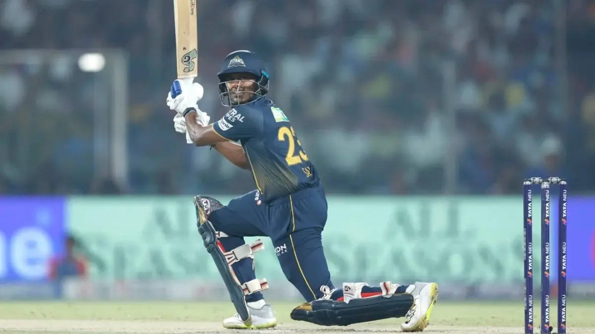 'Switched On For The IPL First': Sai Sudharsan Currently Focusing On IPL 2025 Despite Massive England Tour Coming Up In June Sai Sudharsan in action for Gujarat Titans