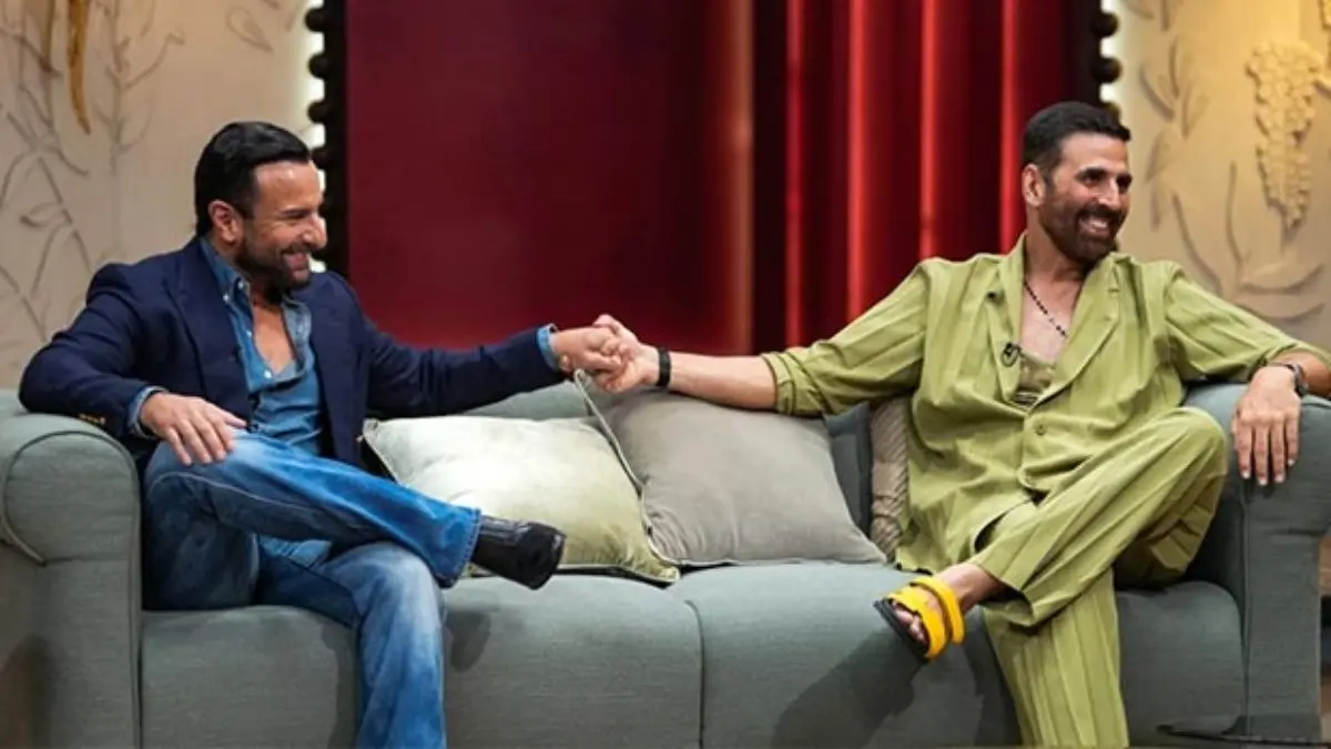Saif Ali Khan and Akshay Kumar on Two Much With Kajol & Twinkle