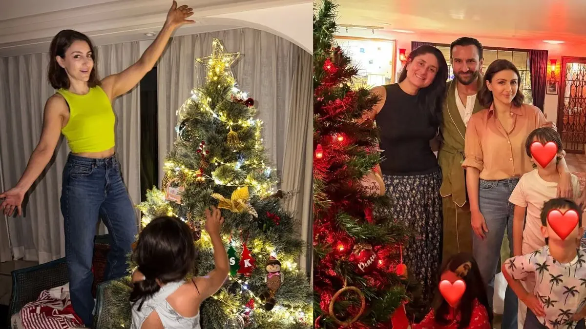 Saif Ali Khan-Kareena Kapoor Christmas Celebration