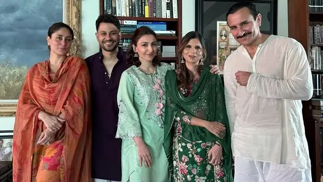 Saif Ali Khan's Eid celebrations with family
