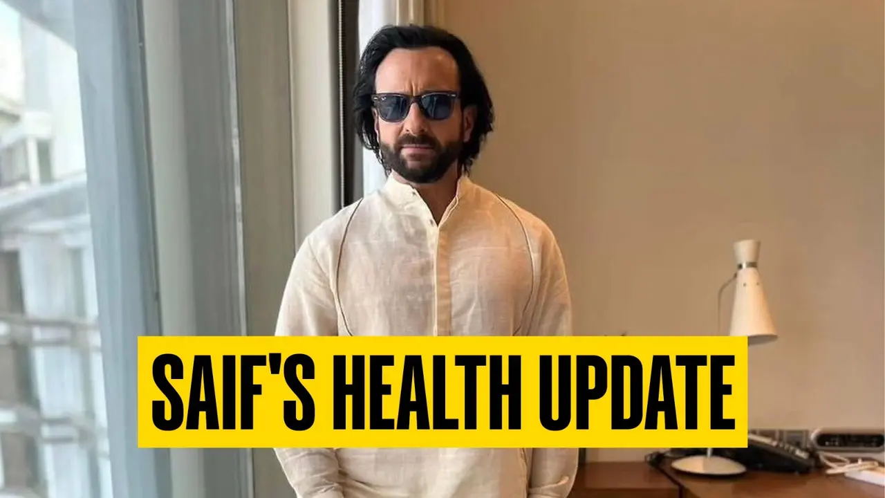 Saif Ali Khan's Health Update.
