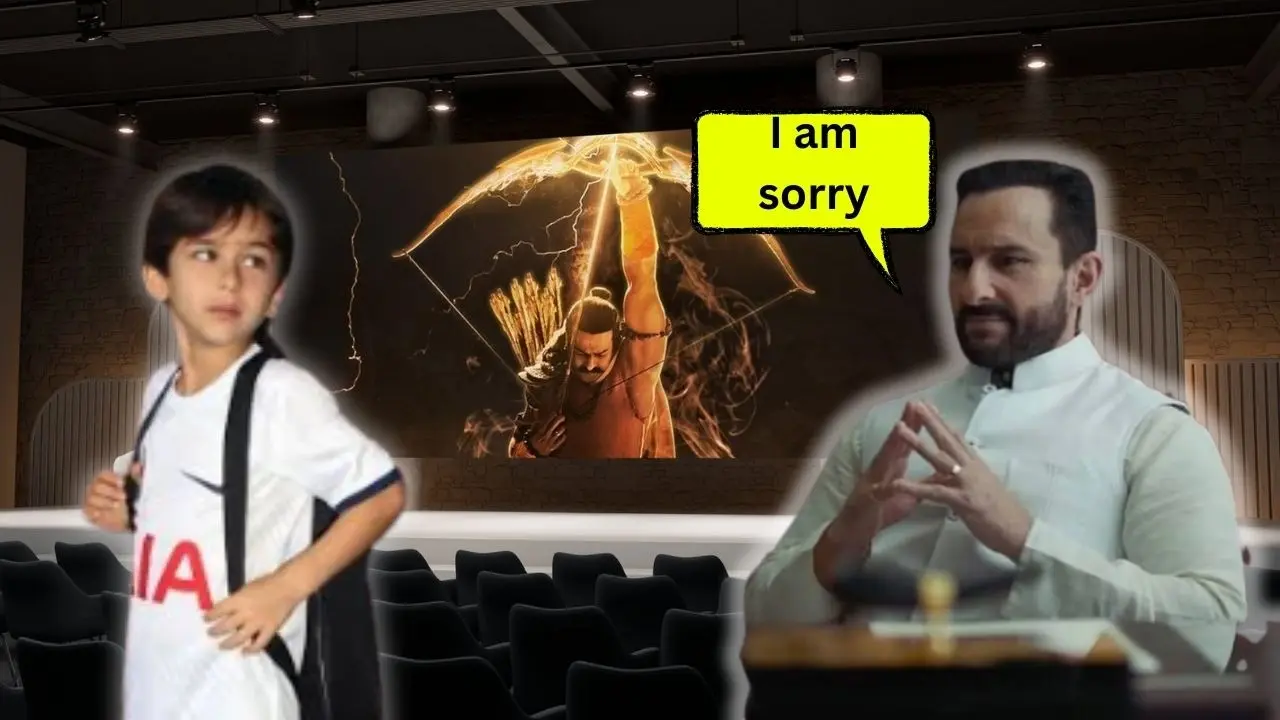 Saif Ali Khan Says Taimur Gave Him 'The Look' After Watching Adipurush: I Said Sorry, He Forgave Me