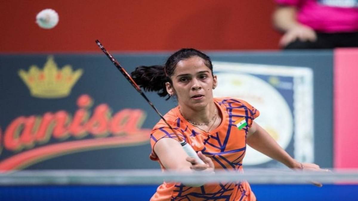 Saina Nehwal in action