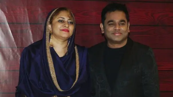 Saira Banu and AR Rahman