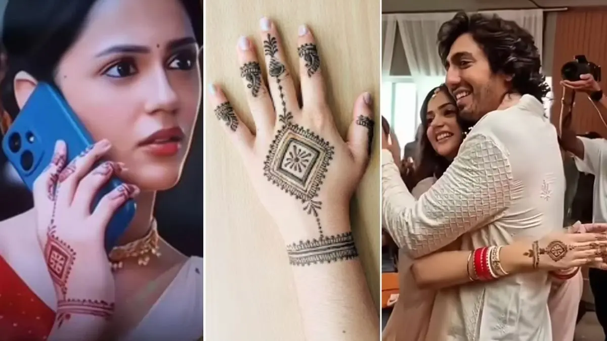 Saiyaara Aneet Padda Mehndi Design