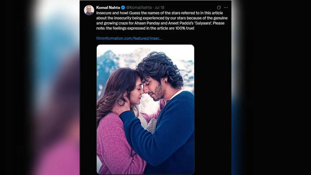 Saiyyara Success: Has Ahaan Pandey Stolen Kartik Aryan’s Thunder...And His Sleep? Saiyyara Success: Has Ahaan Pandey stolen Kartik Aryan’s thunder...and his sleep?